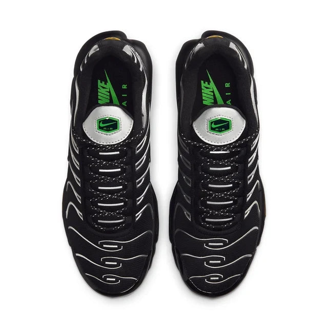 Nike Air Max Plus Black Silver Green Strike, patike, slika 4