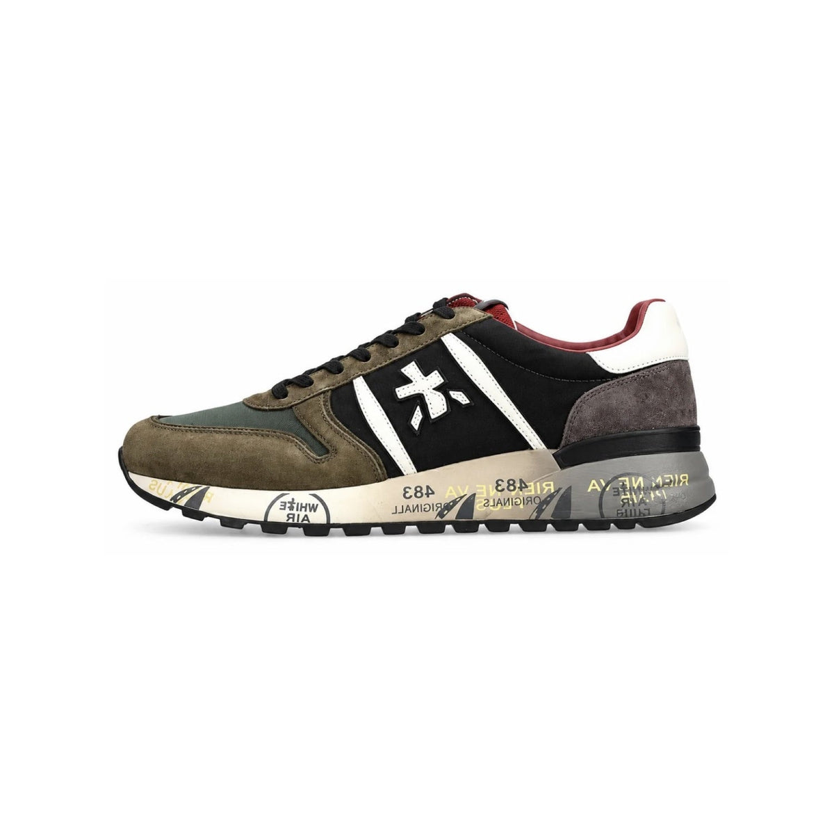 Premiata Mick 7719 Black / Dark Brown patike – glavna fotografija