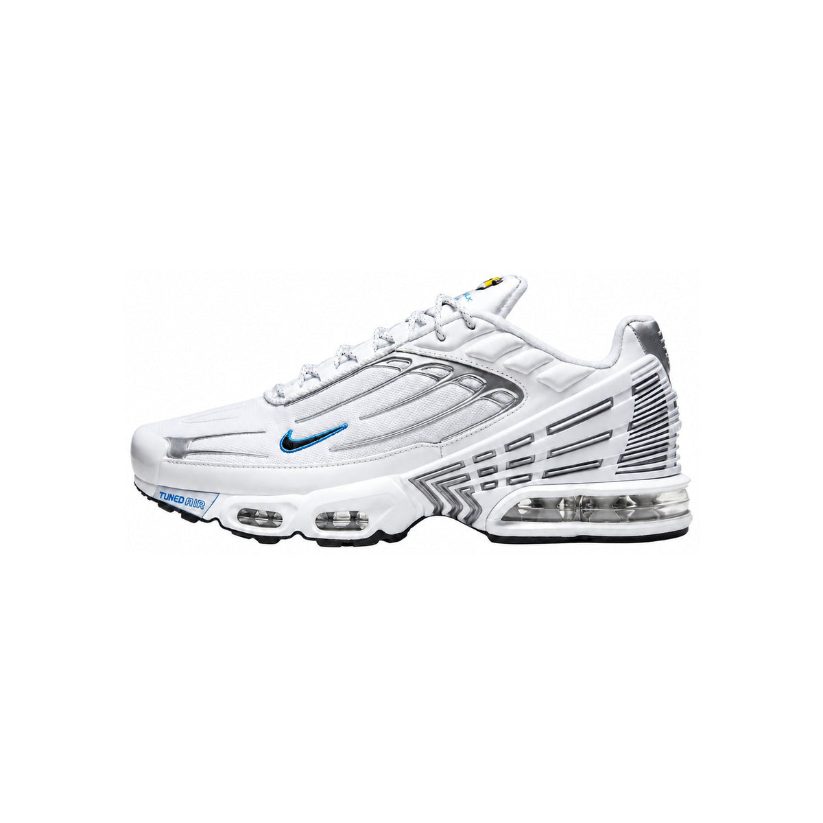 Nike Air Max Plus 3 White Silver Blue, patike, slika 1
