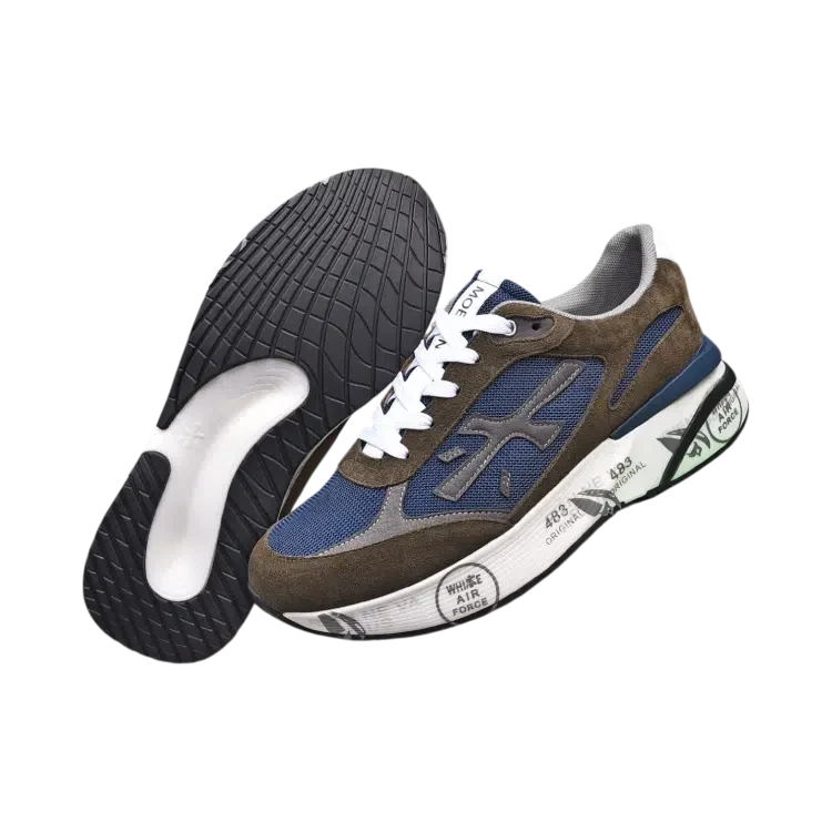 Premiata 483 Brown Navy - đon i patika