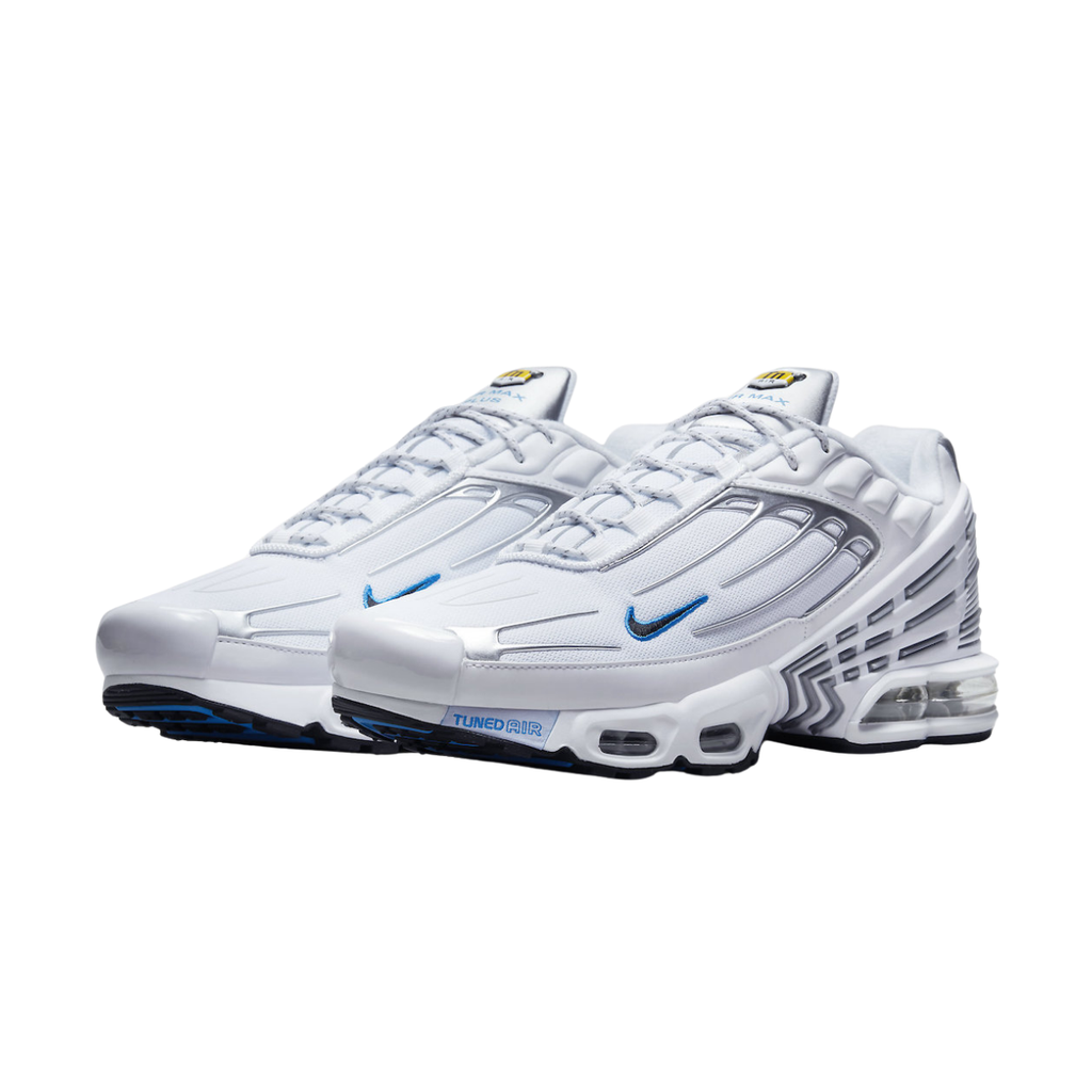 Nike Air Max Plus 3 White Silver Blue, patike, slika 2