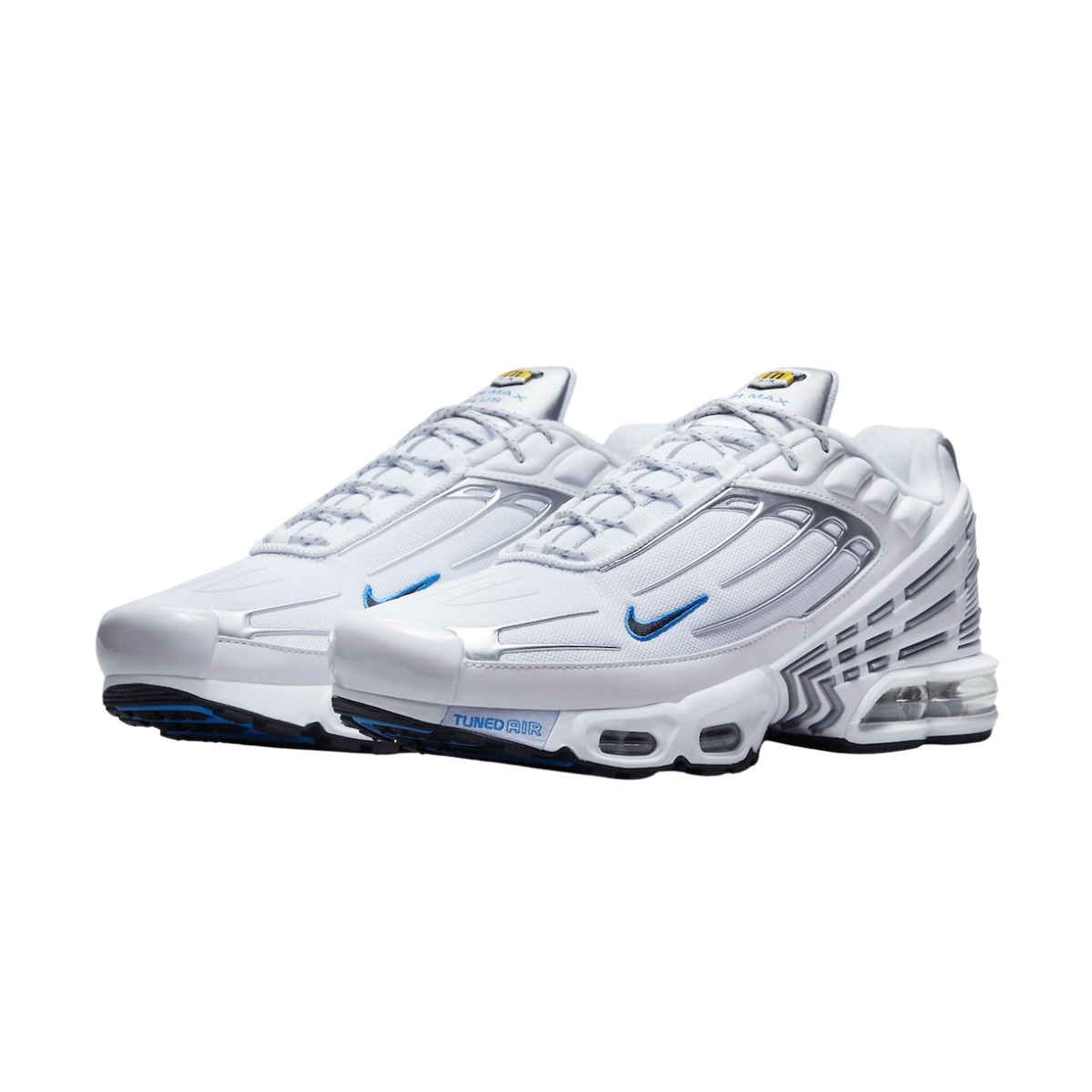 Nike Air Max Plus 3 White Silver Blue, patike, slika 2