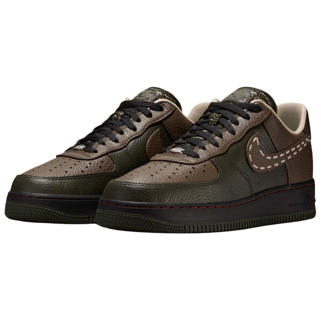Nike Air Force 1 Brown Olive patike prednji ugao