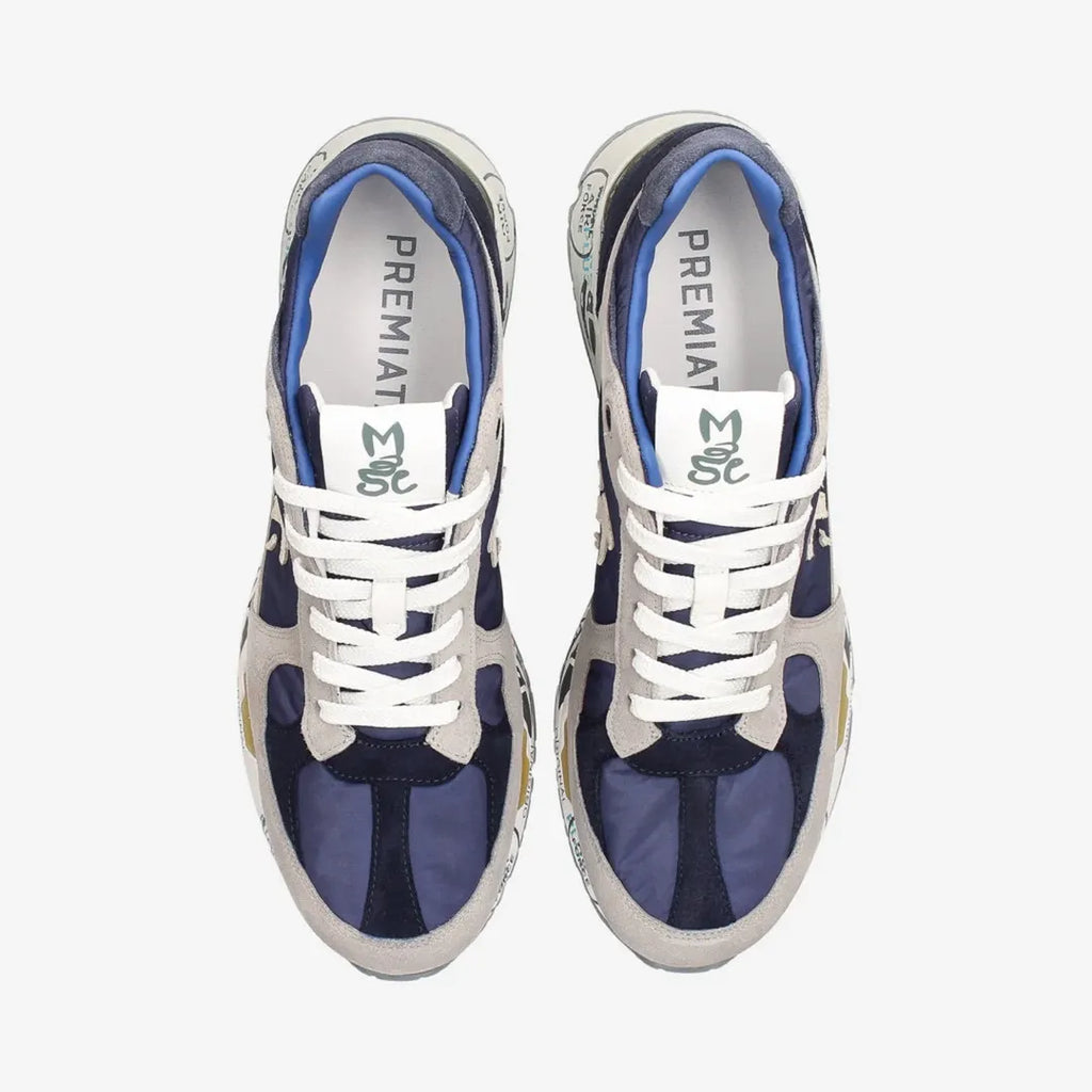 Premiata Blue / Beige patike – fotografija modela 5