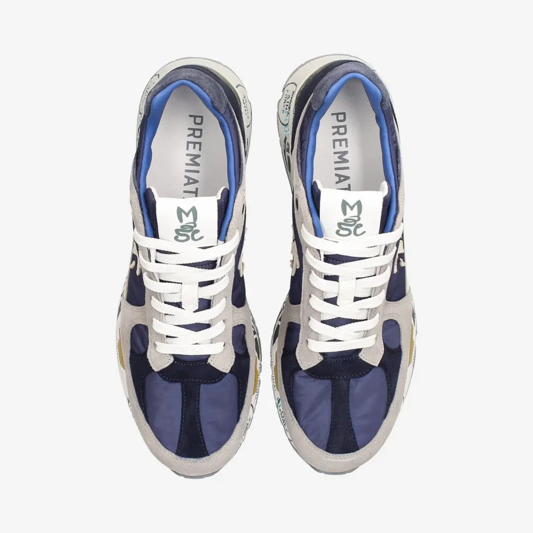 Premiata Blue / Beige patike – fotografija modela 5