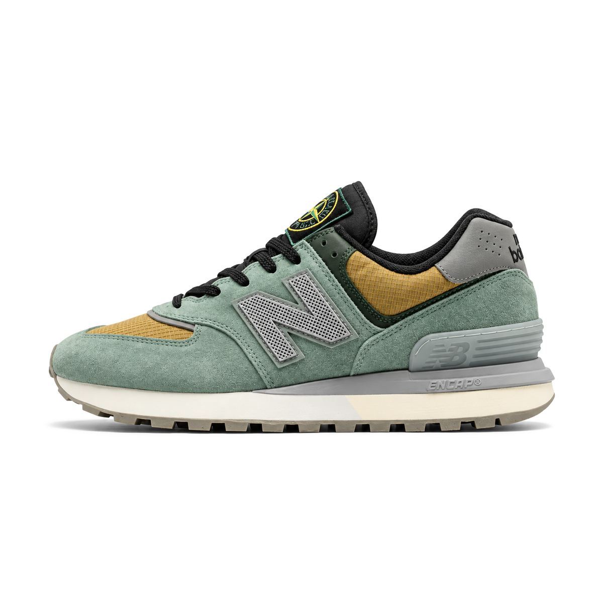 Stone Island x New Balance 574 Legacy (Light Green)