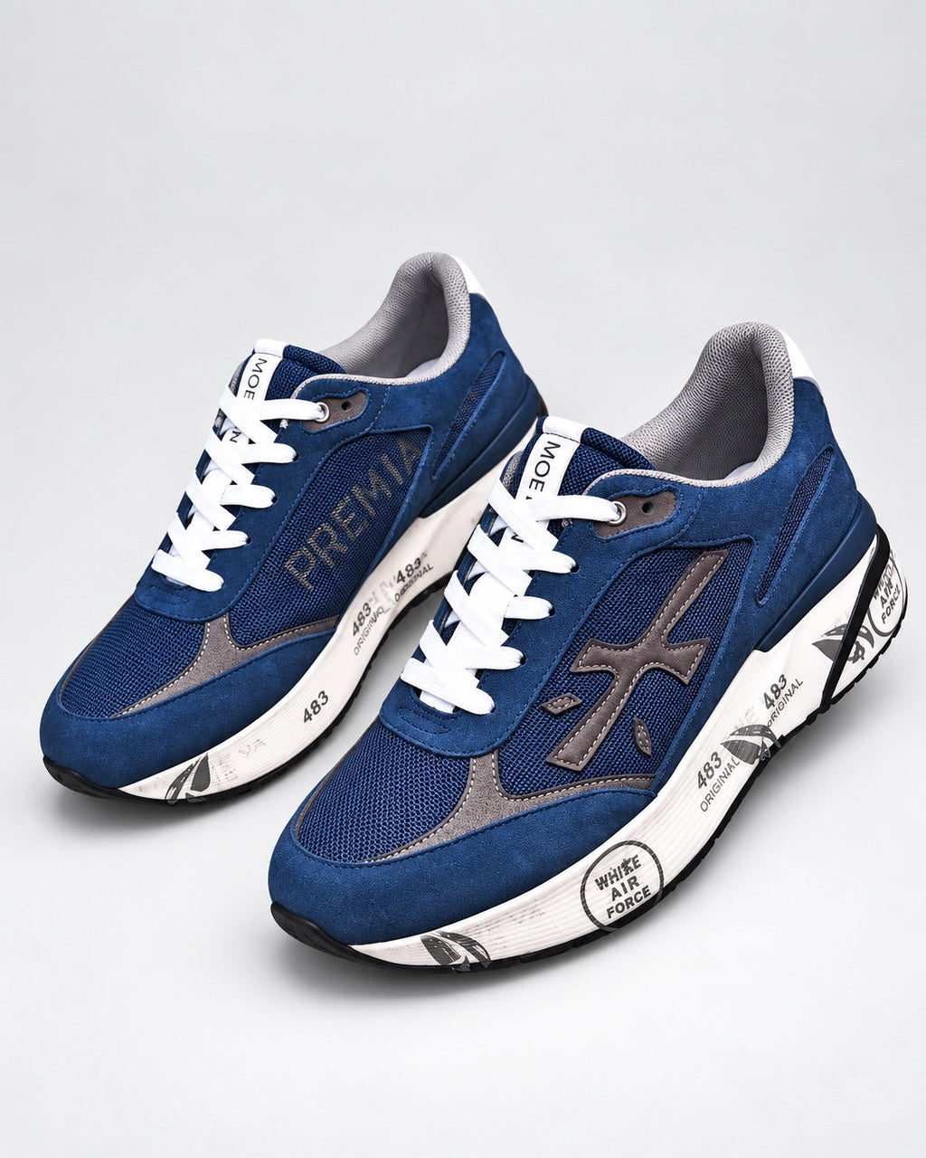 Premiata 483 Blue - par patika