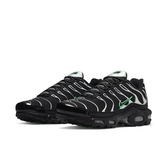 Nike Air Max Plus Black Silver Green Strike, patike, slika 3