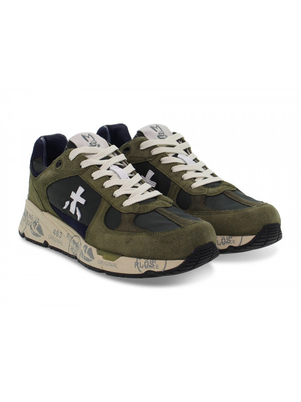 Premiata Mick 7721 Dark Blue / Dark Brown patike – fotografija modela 2