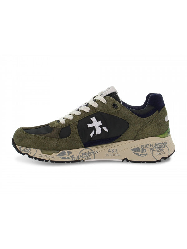Premiata Mick 7721 Dark Blue / Dark Brown patike – fotografija modela 3