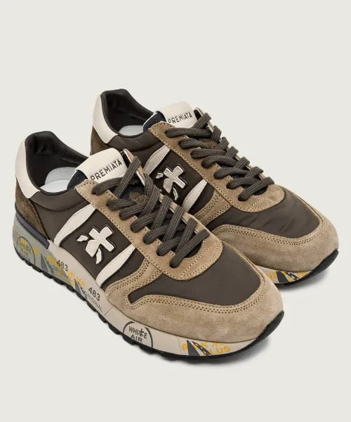 Premiata Mick 7898 Dark Brown / Taupe patike – fotografija modela 2