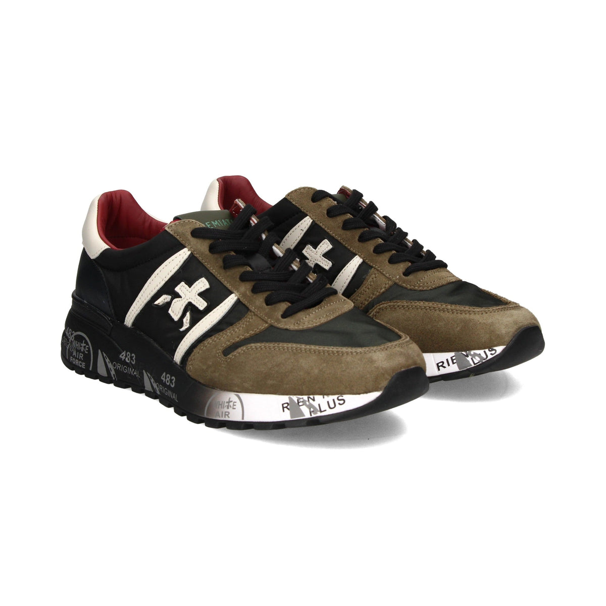 Premiata Mick 7719 Black / Dark Brown patike – fotografija modela 2