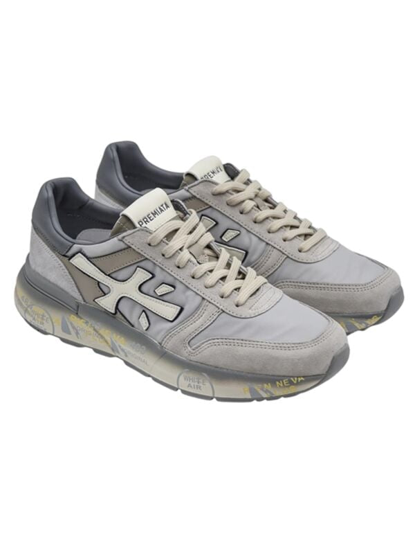 Premiata Lucy 8406 Grey / Cream patike – fotografija modela 2