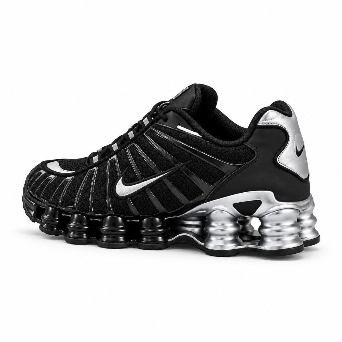 Nike Shox TL Black Silver – zadnji bočni ugao